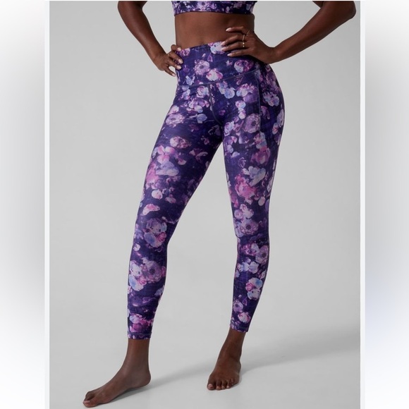 Athleta Solutations Stash pocket II printed leggings Sz 3X nwt 009 - Picture 3 of 3